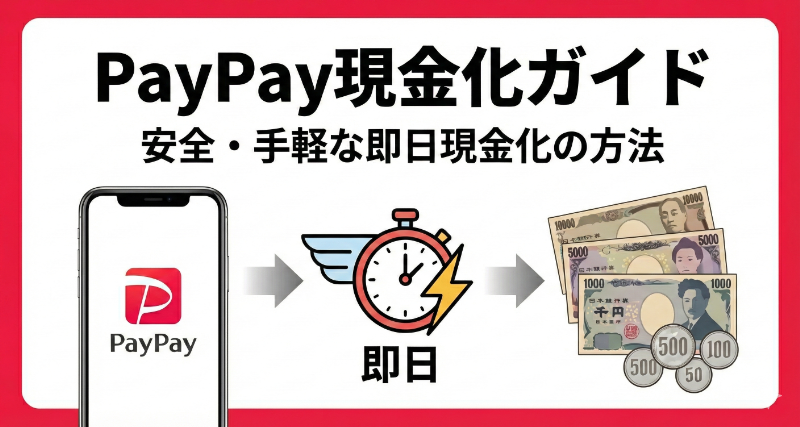 PayPay現金化方法