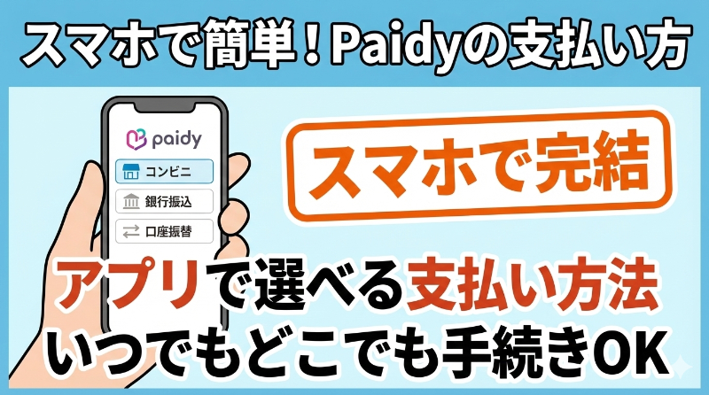 ペイディのApple専用あと払いの一括返済・繰り上げ返済手順