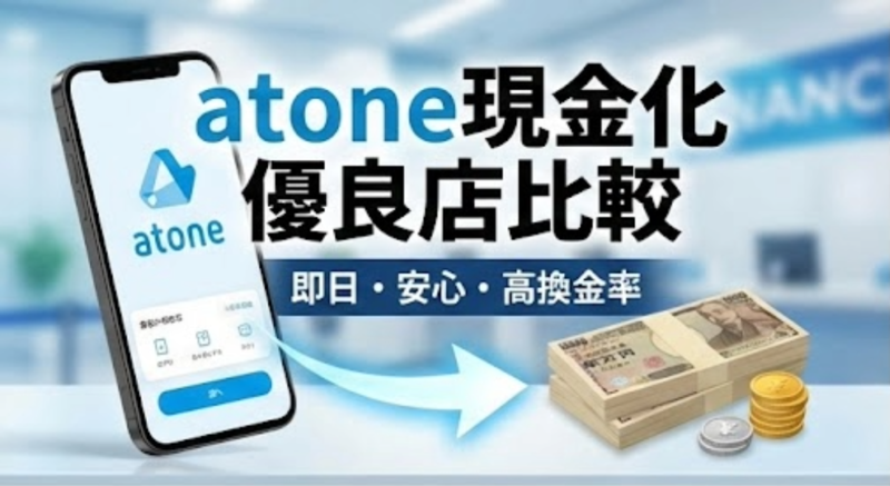 atone現金化は即日で可能!最新の換金方法とおすすめ業者・注意点をプロが徹底解説
